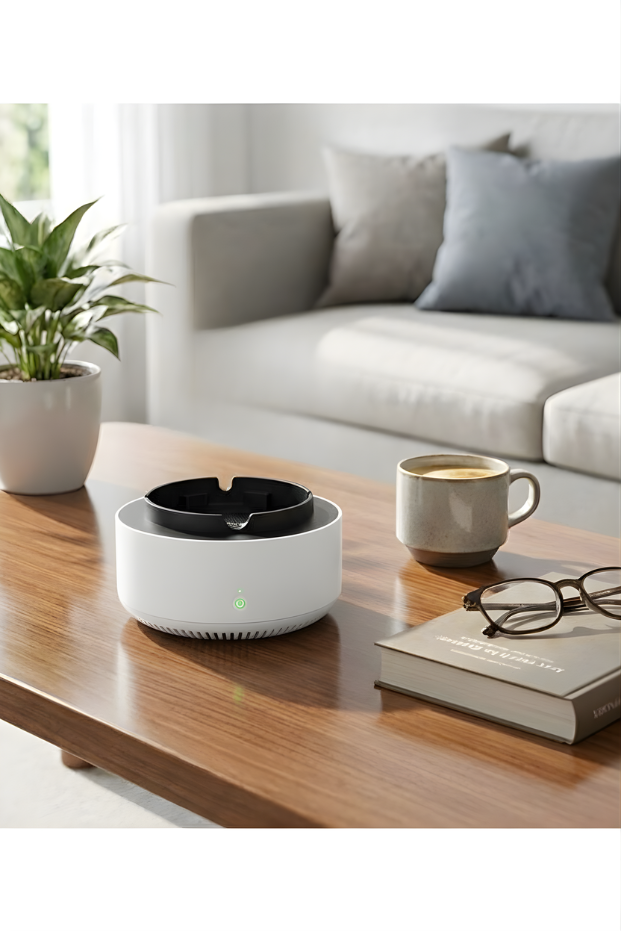 AirFlow™  360 Derece Duman Çeken Ve Kokuyu Hapseden Küllük